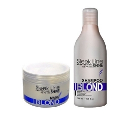 STAPIZ Szampon Sleek Line BLOND 300ml